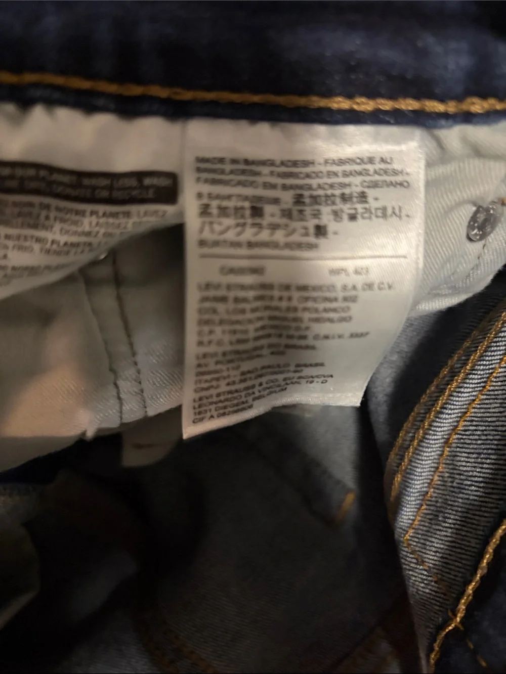 Levi's Men's Slim Straight Dark Indigo Jeans